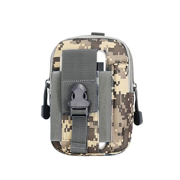 

outdoor bags tactical universal holster molle hip waist belt bag wallet pouch purse phone case with zipper for