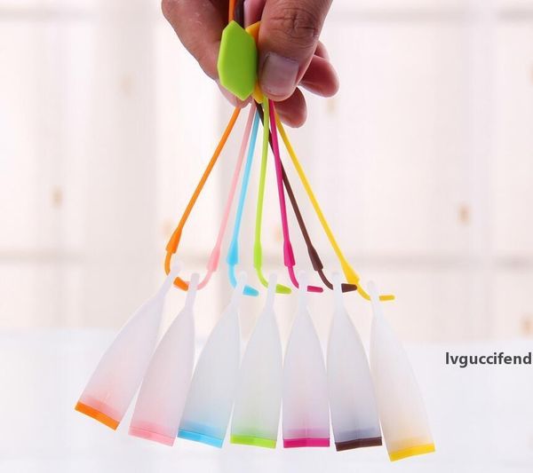 

tea bag silicone infuser tea leaf strainer loose herbal spice filter diffuser coffee tea tools party gift ship