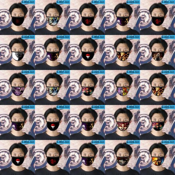 

viz naruto cubrebocas designer tapabocas reusable face mask for young cartoon face mask 17 viz naruto hairclippersstore qnwji