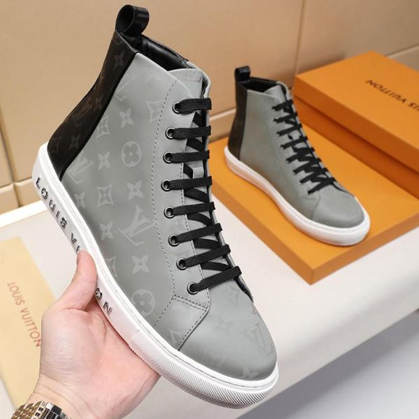 

new arrival men 's shoes breathable autumn and winter men boots vintage leather high lace -up shoes sneakers comfortable manner sc