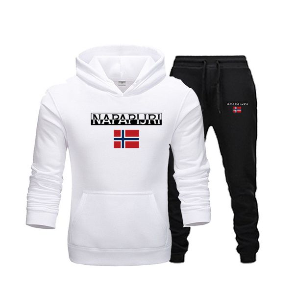 

new fashion print men hoodies suits brand tracksuit men hip hop sweatshirts+sweatpants autumn winter fleece hooded pullover, Gray