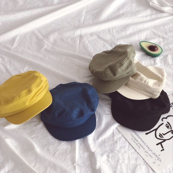 

qiu nan autumn 2020 new baby painter fashion hua jia mao hua jia mao flat cap outdoor flat cap, Blue;gray