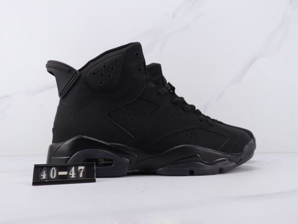 

2020 6 sd triple black basketball shoes men black sports shoes