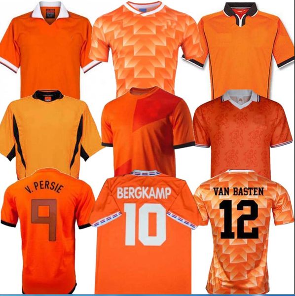 

retro netherlands bergkamp soccer jersey 88 95 1996 97 98 2000 02 2012 14 holland gullit return football shirt van basten ancient maillot, Black;yellow
