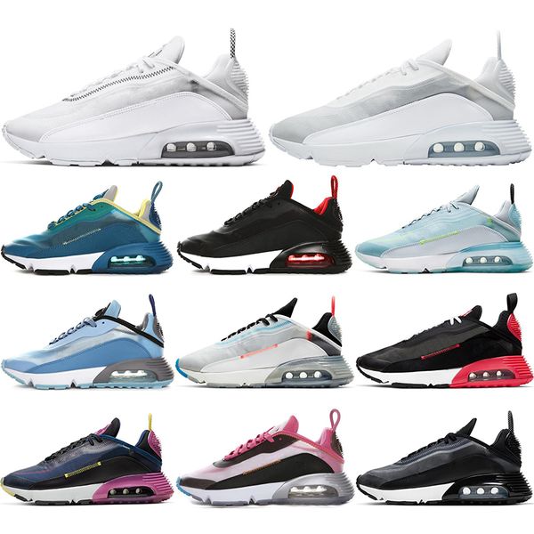 

with socks 2090 men women running shoes be true bred pure platinum aurora green pink mens trainers chaussures sports sneakers eur 36-45, White;red