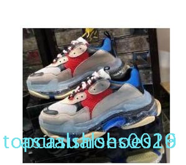 

1new 2019 brand men women platform sneakers,designer dad shoes pink purple patchwork leather transparent bottom causal shoes 35-45 t16, Black