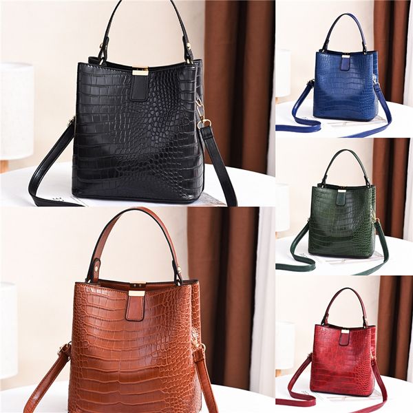 

large capacity women tote bags fashion soft pu leather women's handbags casual solid crossbody bags 2020 buckle shoulder bag#319