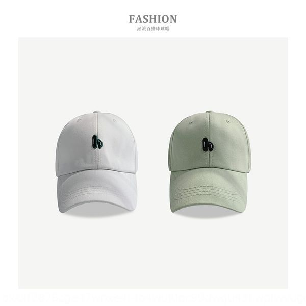 

korean embroidered baseball hat three-dimensional letter embroidery casual cap female 2020 summer new hard baseball cap male, Blue;gray