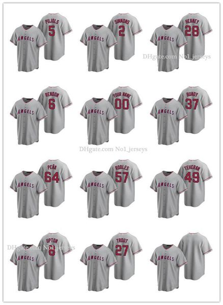 

los angeles angels men women youth 2 andrelton simmons 17 shohei ohtani 2020 road baseball jersey, Black