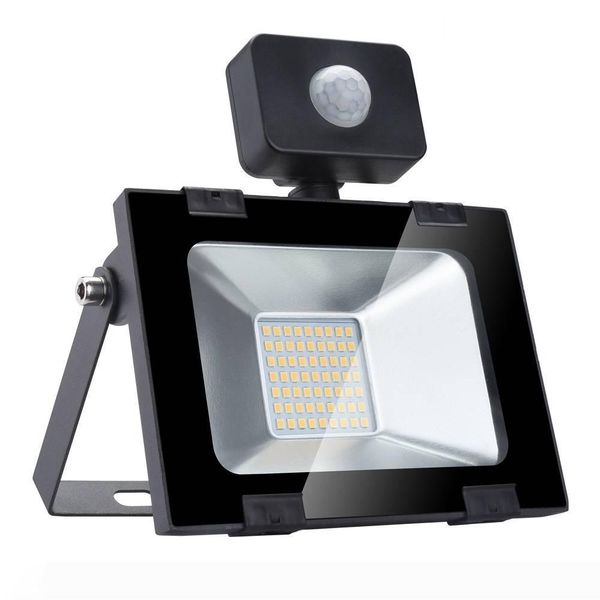 

30w led motion sensor floodlight waterproof led working light warm white us