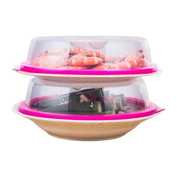 

transparent food sealed cover plate bowl food keep fresh refrigerator cover microwave oil-proof lids kitchen tools