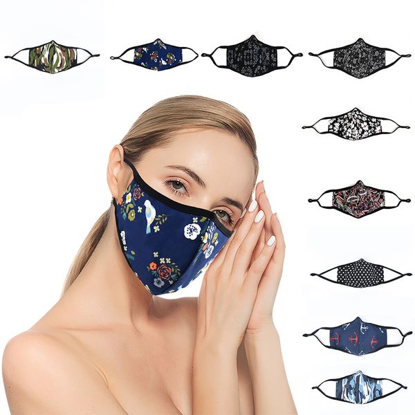 

protective dust mask pm2.5 anti-haze mask filter can be reused 18 styles w-00074