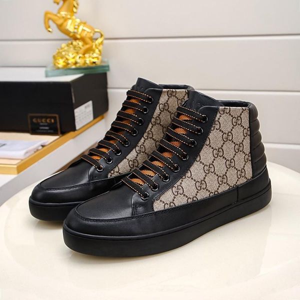 

2020 winter fashion boots men casual shoes leather ankle boots fashion type footwears scarpe da uomo luxury design rubber sole mens shoes la