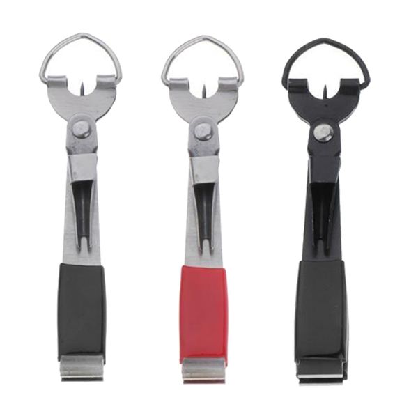 

3pcs stainless steel 4 in 1 quick knot tying tool fishing clippers c