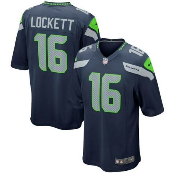 

tyler lockett #16 men's xs-5xl stitched football jerseys, Gray