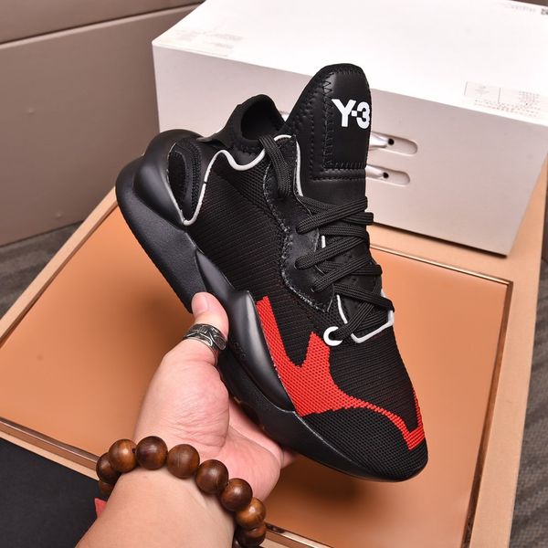 

2020 v12 тенденции моды mens дизайнерская обувь кожа mesh дышащие удобная открытый обувь на шнуровке повседневный hiker обувь мужские кроссо, Black