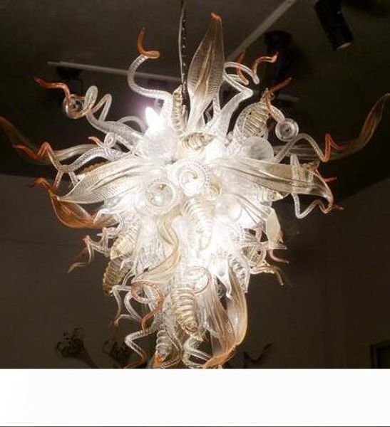 

elegant flower chandelier leaf fashion new living room foyer glass lighting vintage hand blown glass chandelier