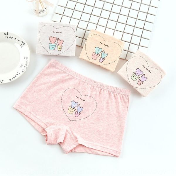 

guein little girl colored cotton shorts and underpants cartoon breathable cotton boxer underwear female underpants big baby student baby sho, Camo