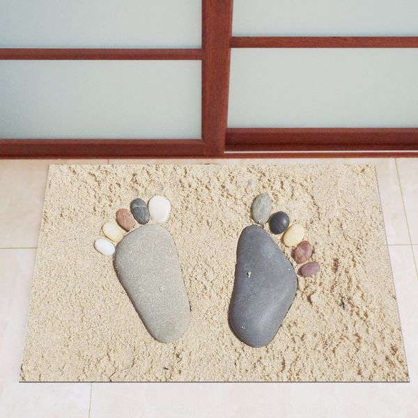 

dpl4c дышащий пакет может быть отрезанный резиновый коврик ковер ковер кухня ванная водопоглощающий противоскольжения двери коврик грязеотта