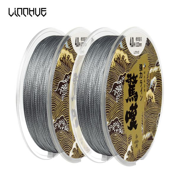 

4 stands 100m japanese multifilament super strong pe braided fishing line japanese raw silk saltwater sea fishing tackle