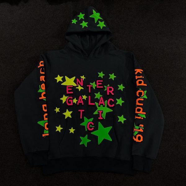 

20fw cpfm.xyz x kanye joint stars stereoscopic noctilucent printing hoodies men women hooded sweatshirt street casual pullover hfhlwy125, Black