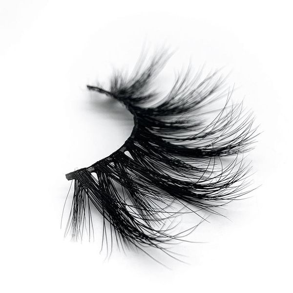 

100% Real Mink Lashes 25MM 3D Makeup False Soft Natural Long Thick Dramatic Fake Eyelashes Extension Beauty Tools 15 styles wholesale