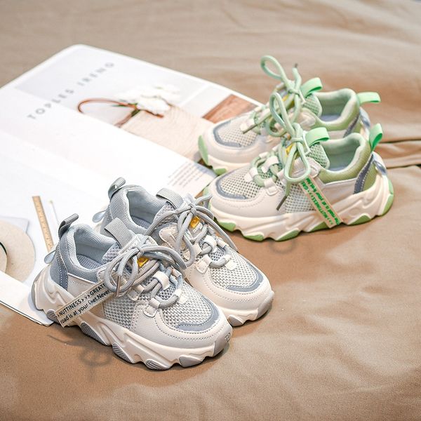 

2020 season new online celebrities same dad sports girls korean fashion anti-skid dad shoes children's sports shoes women, Black
