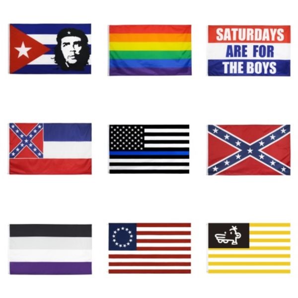 

3x5ft 90x150cm радужные флаги и баннеры лесбийская gay pride lgbt flag полиэстер красочный флаг для украшения mma2402n # 934