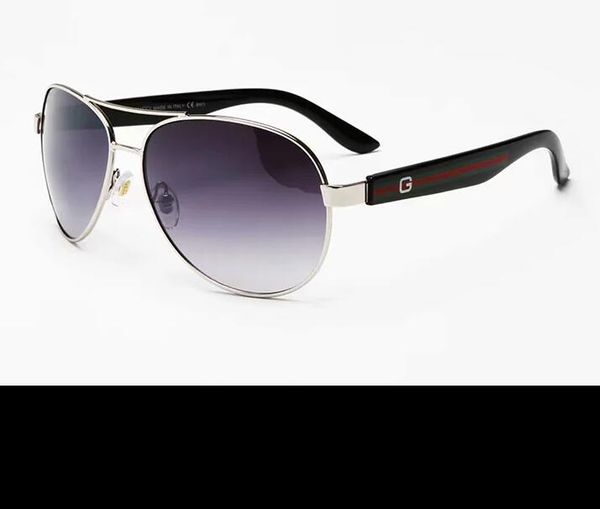 

luxury desinger square sunglasses with stamp uv400 full frame sunglasses for women men fashion accessories f634, Silver