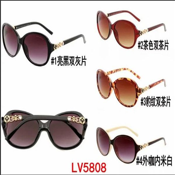 

fashion luxury evidence sunglasses retro vintage men designer shiny gold frame laser logo women with box package, Black