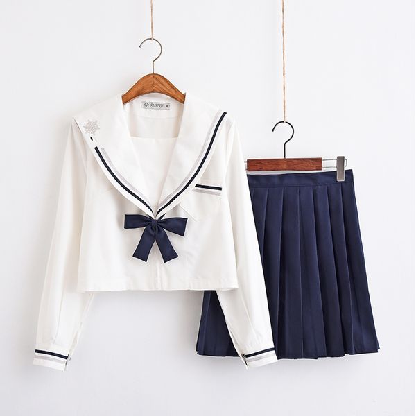 

women school uniforms, White
