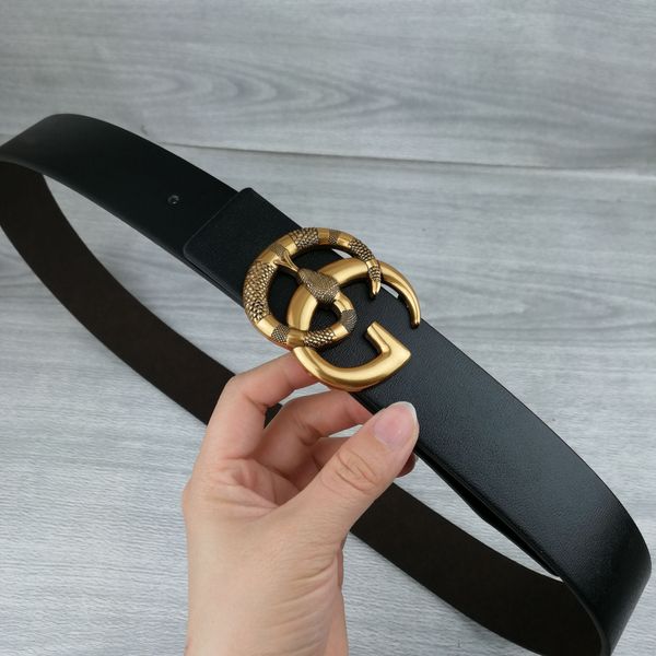 

buckle smooth buckle explosion style casual men's belt customization e3ea3 men's leather belts come and go ing, Black