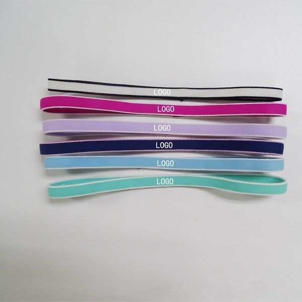 

outdoor fitness running sports gift head yoga hair band perspiration hair band multi-color gift, Yellow;black