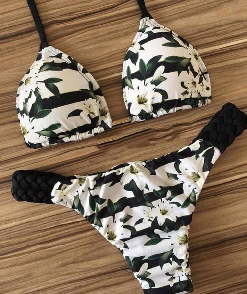 

2020 bikini swimwear women swimsuit push up bathing suits beach wear brazilian bikini set maillot de bain femme, White;black