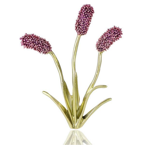 

personality temperament flower brooches for woman dress scarf accessories 2020 new lady brooch wholesale, Gray