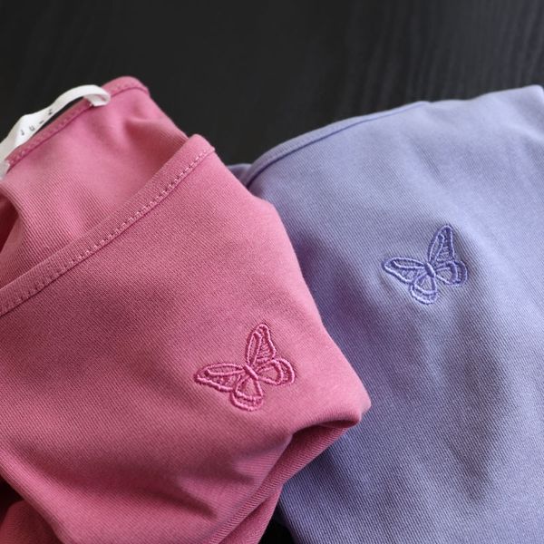 

plain butterflyshort t-shirt plain butterfly embroidered embroidered butterflybutterfly butterflyshort t-shirt, White