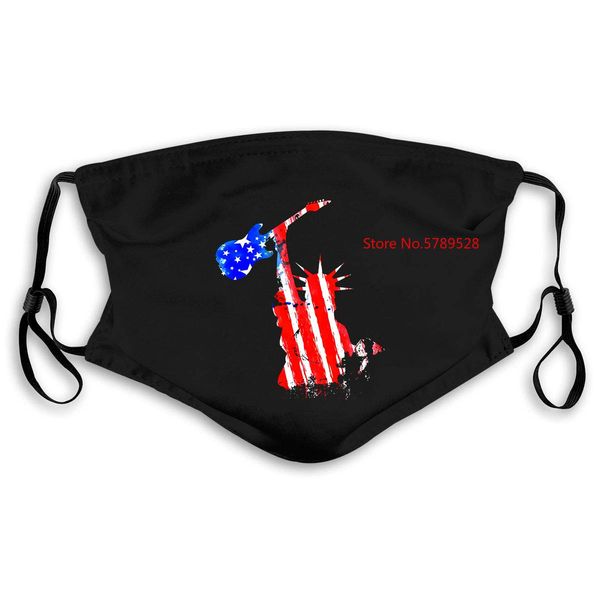 

урожай сша флаг статуя свободы гитары мужчины летом прохладный смешные маска женщины kids pm25 aqvpi