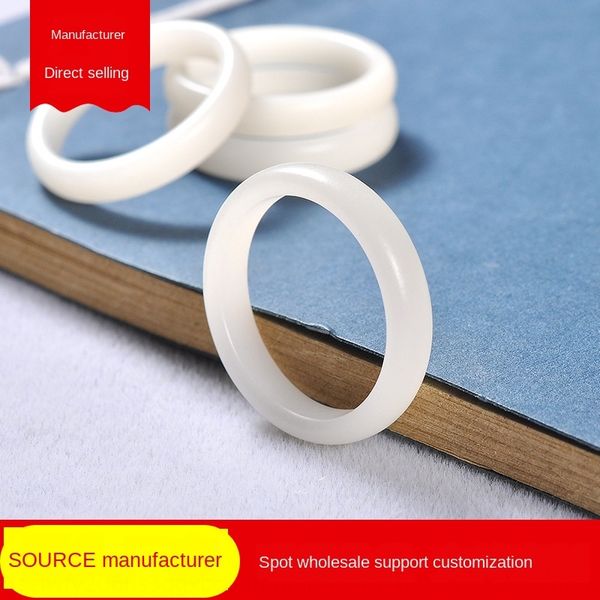 

d2jr5 white bodhi root ring buckle ring manual diy mobile phone chain diy chain pendant lanyard necklace pendant accessories for men and wom, Silver