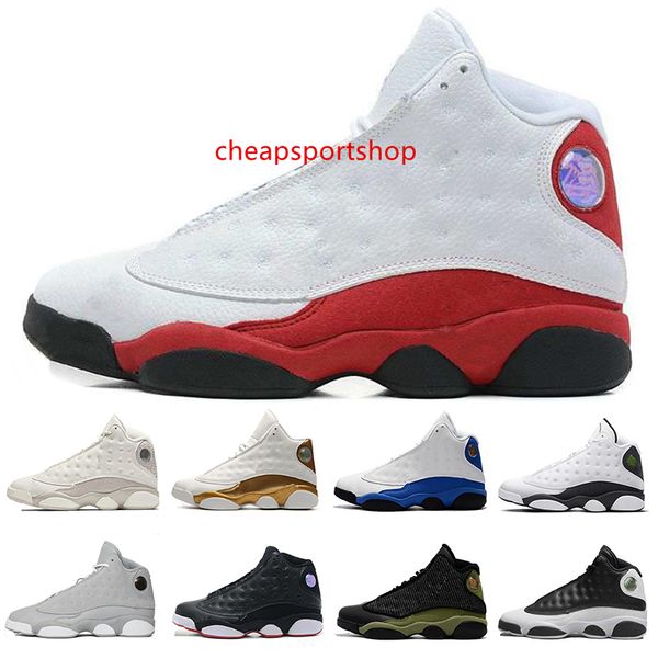 

13 flint men basketball shoes 13s bred grey toe carmelo anthony phantom chicago sport sneaker white hyper royal black cat size 40-47