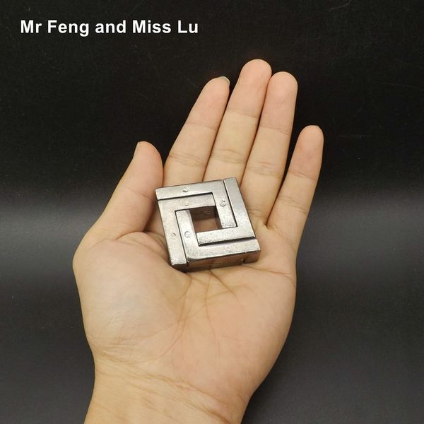 

metal cast puzzle ring пересобираться игры разума мозг пазлы игрушки детские y200414