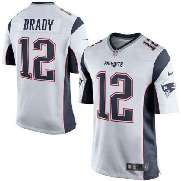 

tom brady #12 men's xs-5xl stitched football jerseys, Gray