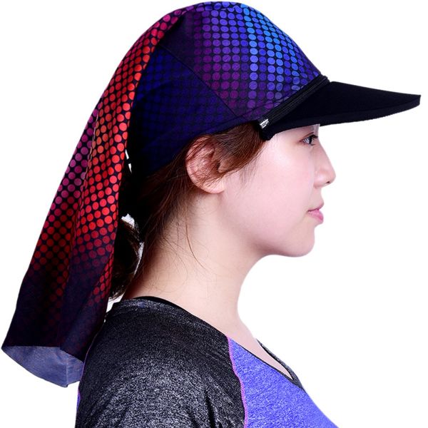 

mountain climbing cotton variety magic anti-uv snapback cap men women camping dad hat climbing cap 7, Black;white