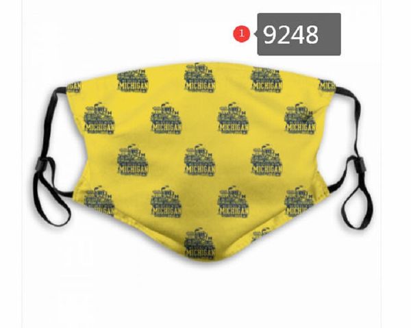 

whoelsale college student designer face mask 5 layer activated carbon filter waterproof breathable mask m-shaped nose clip mask a145