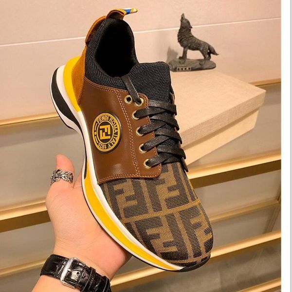 

083 men's designer casual sports shoes, fashion brand outdoor casual shoes, original box packaging fast delivery, Black