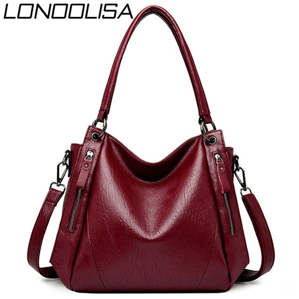 

дважды молния дамы сумки для женщин 2020 болса feminina мягкая кожа роскошные сумки женские сумки deisgner повседневный tote sac