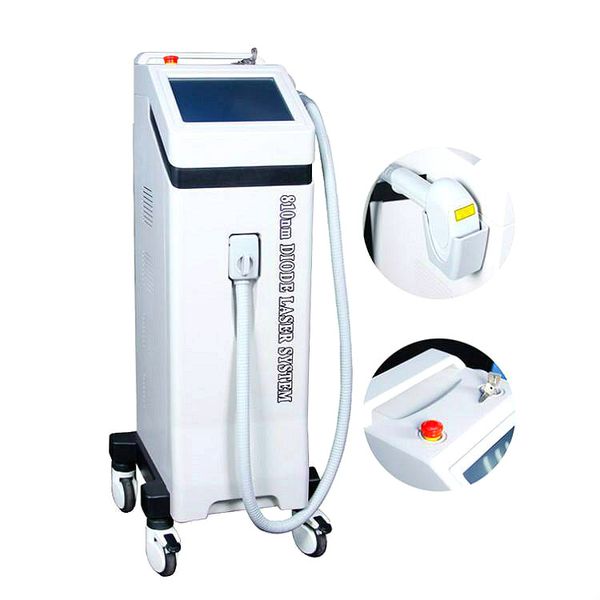 

2020 professional factory directly sale 808nm laser diode painless depilation machine for skin clinic and beauty salon use on sale, Black