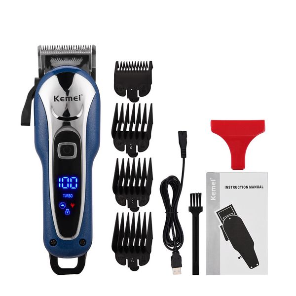 

kemei hair trimmer km 1995 cordless professional rechargeable hair clipper haircut machine lcd display kemei hair buy lmlnd ee2006
