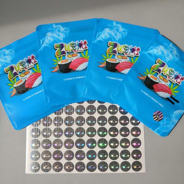 

zushi 35g mylar bags with hologram stickers included by calipacks wp content zushi rear zushi zkittlez x kushmints hairclippersshop clyyy