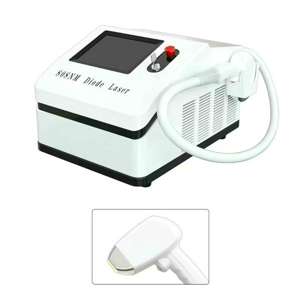 

professional 400w macro channel 808 diode laser hair removal skin rejeuvnation machine painless 808nm diode with ce, Black