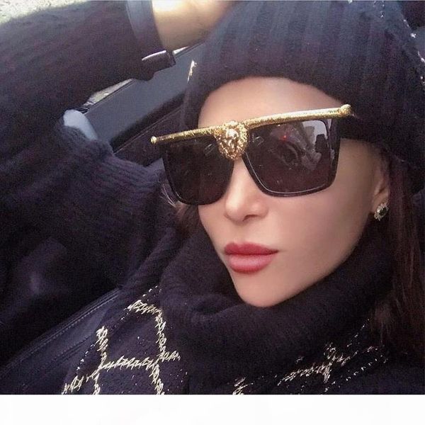 

new fashion designer square sunglasses women men sunglass luxury modern stylish sun glasses uv400 y200415, White;black
